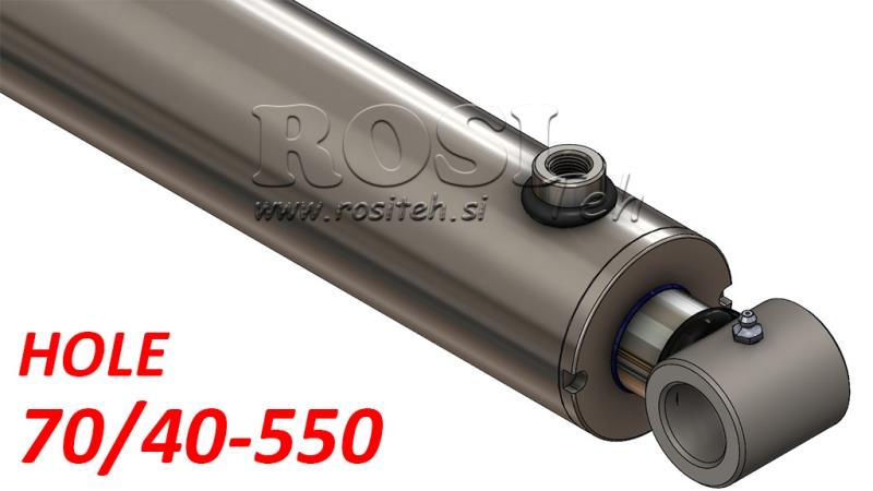 HYDRAULIC CYLINDER HOLE 70/40-550