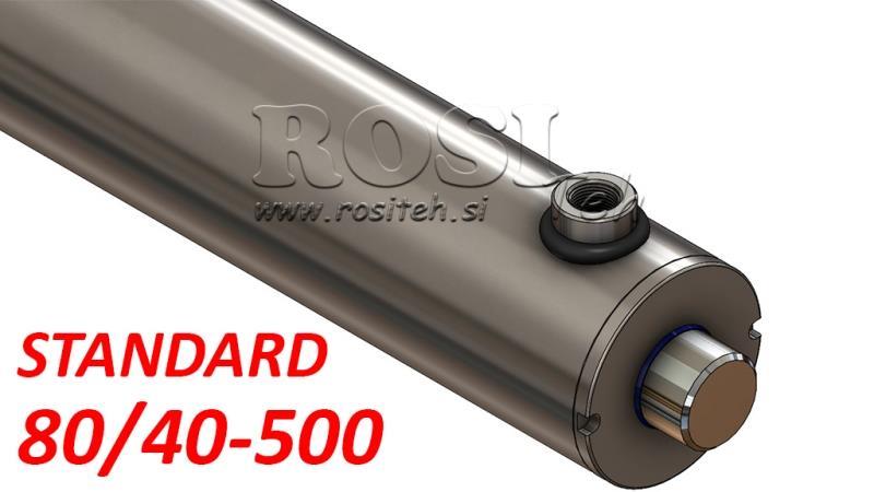 STANDARDNI HIDRAULIČNI CILINDAR 80/40-500