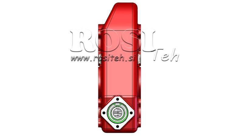 VAIHTEISTO - VAIHTEISTO RT650 HYDRAULISILLE MOOTTORILLE MP/MR/MS SUHDE 37.8:1