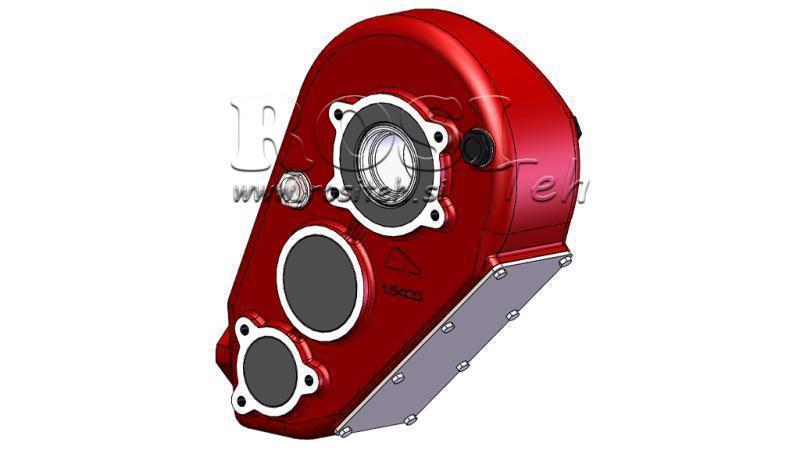 VAIHTEISTO - VAIHTEISTO RT650 HYDRAULISILLE MOOTTORILLE MP/MR/MS SUHDE 37.8:1