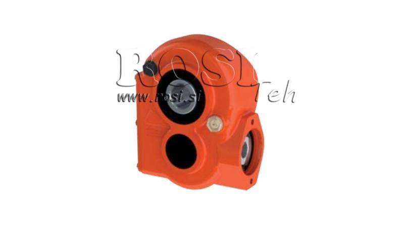 REDUCTOR - MULTIPLICATOR RT160 FOR HYDRAULIC MOTOR MP/MR  gear ratio 8,4:1