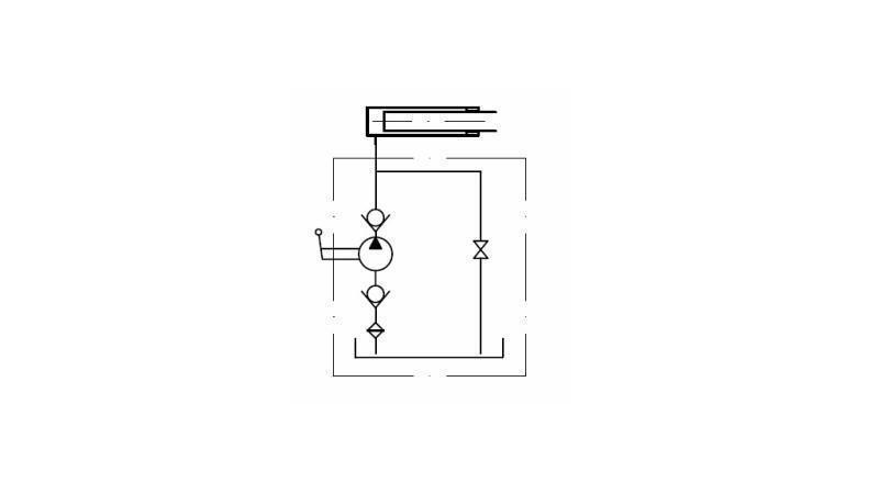 HAND PUMP 20CC -SD- SELF-SUCTION SINGLE DIRECTION - dimensions