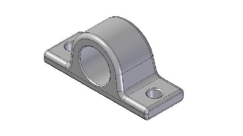 HALTER FÜR TELESCOPIC ZYLINDER FI35