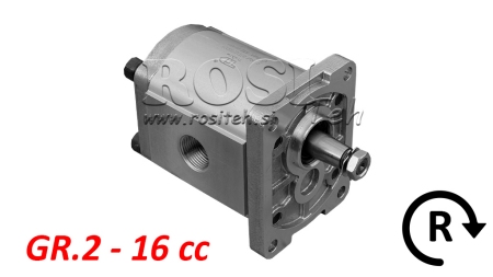 BOMBA HIDRÁULICA GR.2 16 CC DIREITA - ROSCA