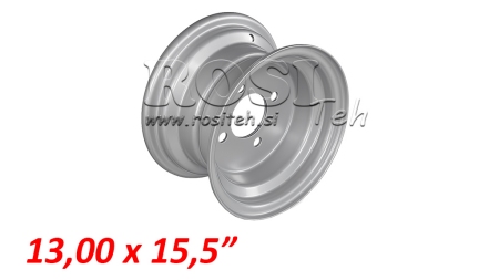 13,00X15,5 - ET0 KOLESO JANTSA 6 SKRUTKOV