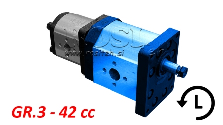HIDRAULIČNA PUMPA 30A42X198 PRVA GR.3 GR.2 42 CC LIJEVA