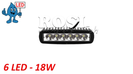 LAMPE DE TRAVAIL LED - LUMIÈRE 6 LED 18W 12V-24V