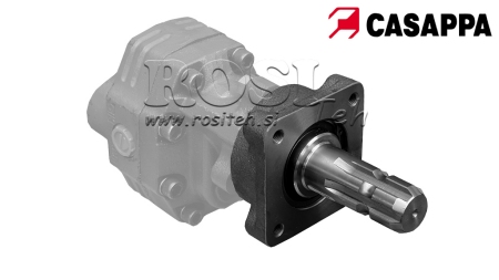 ADAPTATEUR P.T.O. POUR POMPE EN FONTE ASAE MALE - 3 BOLTS