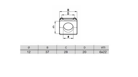 PIPE BRACKET Dia.12