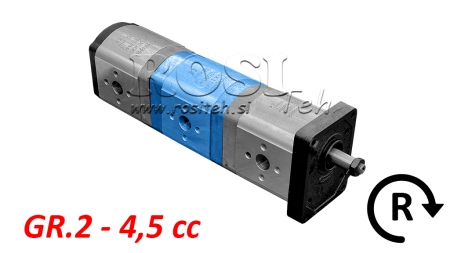 HYDRAULIC PUMP 20C4.5X156 MIDDLE GR.2 4.5 CC RIGHT