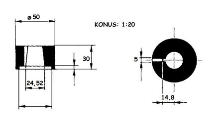 VOLANSKI OBRUČ FI 435 - h 128