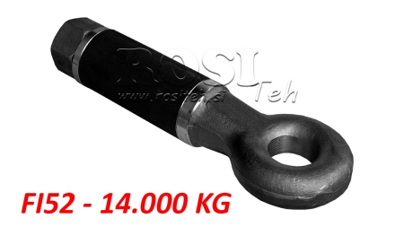 GANCHO DE REMOLQUE GIRATORIO FI52 14000/3000KG