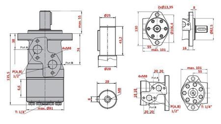 HIDROMOTOR MP 50