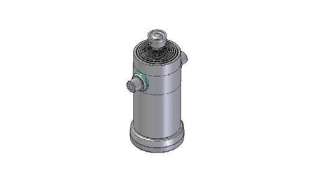 1033S -TELESCOPISCHER ZYLINDER STANDARD/KUGEL 10 STUFEN HEBUNG 3230 DURCHMESSER 270