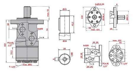 HIDROMOTOR MP 400