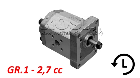HYDRAULICKÉ PUMPA GR.1 2.7 CC LEVÁ - FLANGE