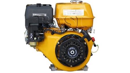 gasoline engine EG4-270cc-6,56kW-8,92HP-3.600rpm-H-KW25x88.2-hand start