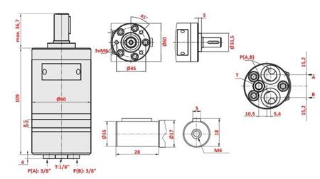 HYDRAULIC MOTOR MM 20