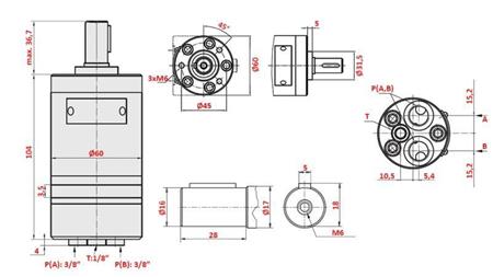 MOTORE IDRAULICO MM 8