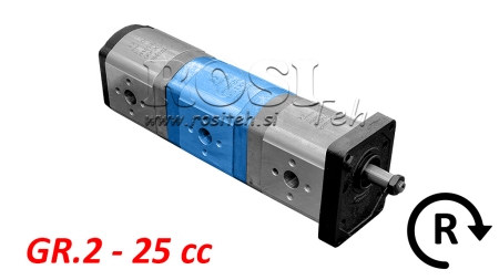 HIDRAULIČNA PUMPA 20C25X156 SREDNJI GR.2 25 CC DESNO