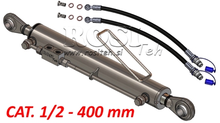 HYDRAULICKÝ TRETÍ BOD STANDARD - 1/2 KAT. 63/35-400 (45-95KS)(19,2/25,4)