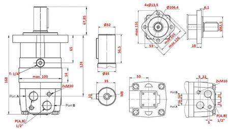 HIDROMOTOR MS 80