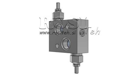 HYDRAULISK TRYCKREGULATOR 30-210 BAR FÖR HYDRAULISK MOTOR MS
