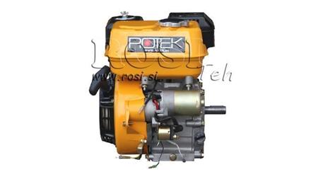 Benzinmotor EG4-200cc-5.10 kW-3.600 U/min-E-KW20x53-E-Starter