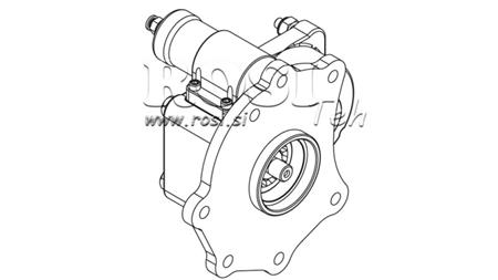 GEAR DRIVE FOR HYDRAULIC PUMP - MERCEDES ATEGO-2  - 7 HOLES