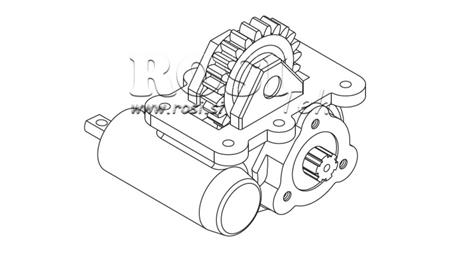 AUSGANG FÜR HYDRAULIKPUMPE - IVECO 2828 MECHANIK