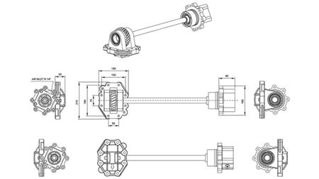 POHON HYDRAULICKÉHO ČERPADLA - SCANIA GRS 905