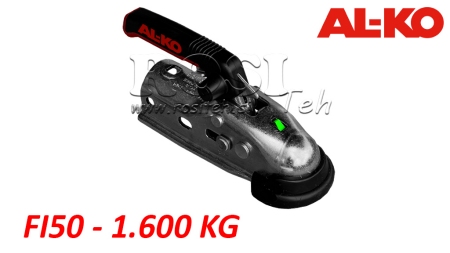 GANCIO DI TRAINO AL-KO AK-161 PER AUTO RIMORCHIO ROTONDA 1.600 kg FI50