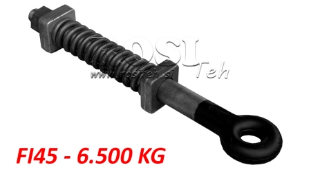 OKRETNI VUČNI KUKA S OPNOM Φ45 6,500KG