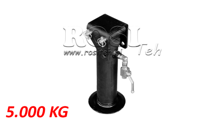 EGYOLDALÚ HIDRAULIKUS TÁMASZLÁB 300MM - 5.000KG
