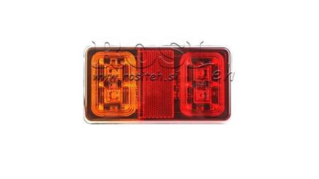 LED BAKLYS 3 FUNKSJONER 12V-24V KOMBINERT