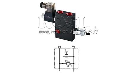 ENTRY SECTION BY-PASS WITH PRESSURE RELIEF VALVE YEAT-ASSEMBLY VALVE 12V