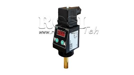 TERMOSTATO CON DISPLAY XT51V 0-100°C l-50mm
