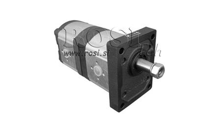 POMPA HYDRAULICZNA TRAKTORA - PODWÓJNA FIAT ŠTORE 505 RAKOVICA - ZPB F14/11B2G2LI1 LEWA