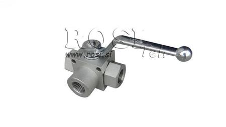 RUČNI 3-WAY VENTIL RS3 1 - 350BAR - 180 lit