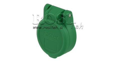 ZELENI ZAŠTITNI POKLOPAC PVC ŽENSKE BRZE SPOJKE PUSH PULL