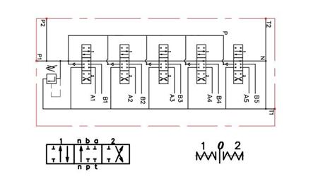 VALVOLA IDRAULICA 5xPC100