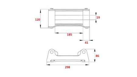 ROLLENFÜHRUNG FÜR STAHLSEIL DWM, DWH, DWT, DWHI 9000-22000
