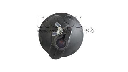 DREHLICHT 12 V FLEXIBEL MIT POLYCARBONATKUPPEL