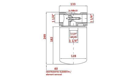 INSERT PAD FOR SUCTION FILTER 1