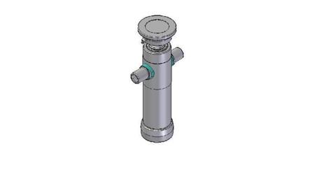 2020S -TELESCOPIC CYLINDER STANDARD / BALL 2 STAGES STROKE 455 DIAMETER 80