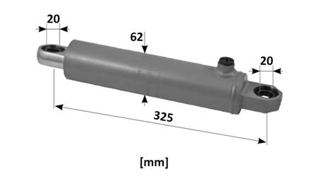 HYDRAULICKÝ VALEC RIADENIA SAME OEM-0.448.6342.4