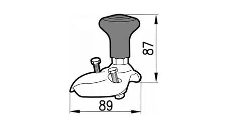 DRŠKA-KUGLA ZA VOLAN PROMJER 360, 390, 400, 435