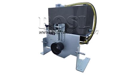 AGREGAT HYDRAULICZNY TRAKTORA POJEMNOŚĆ 100l PRZEPŁYW 53l/min 4XP80 - Z CHŁODNICĄ OLEJU