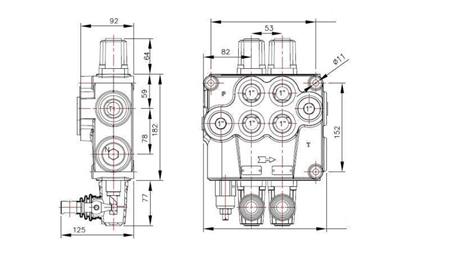 HIDRAULISKAIS VĀRSTS 2xP120