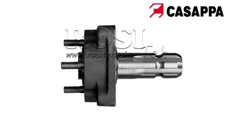 ADAPTATEUR P.T.O. POUR POMPE EN FONTE ASAE MALE - 3 BOLTS